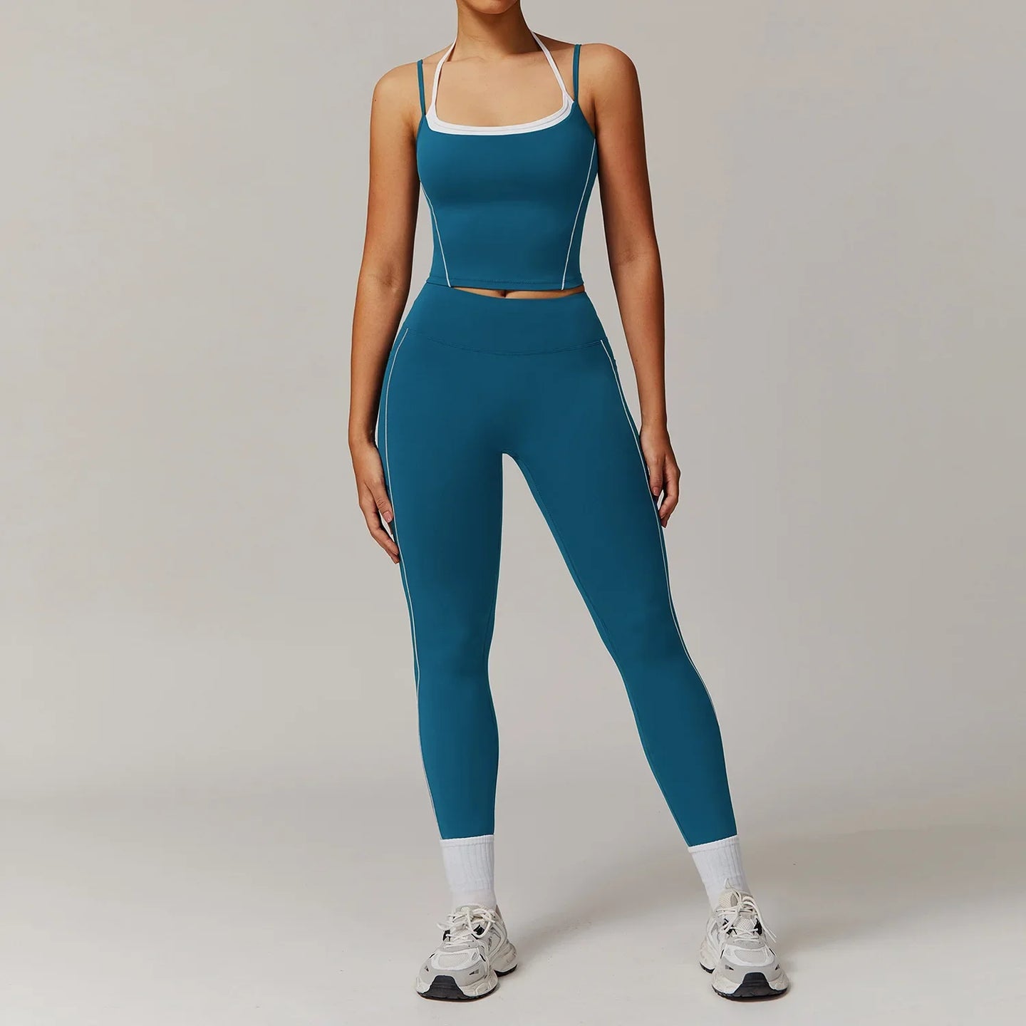 Seamless Yoga Set – High Waist