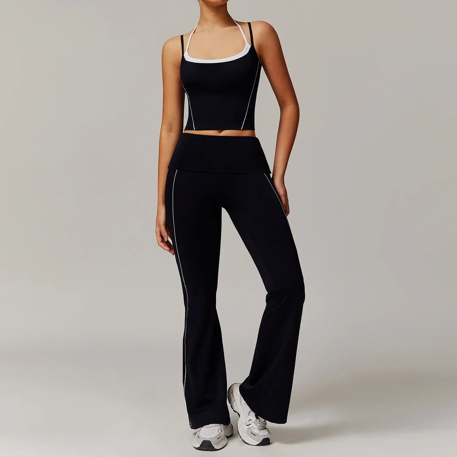 Seamless Yoga Set – High Waist