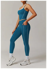 Seamless Yoga Set – High Waist