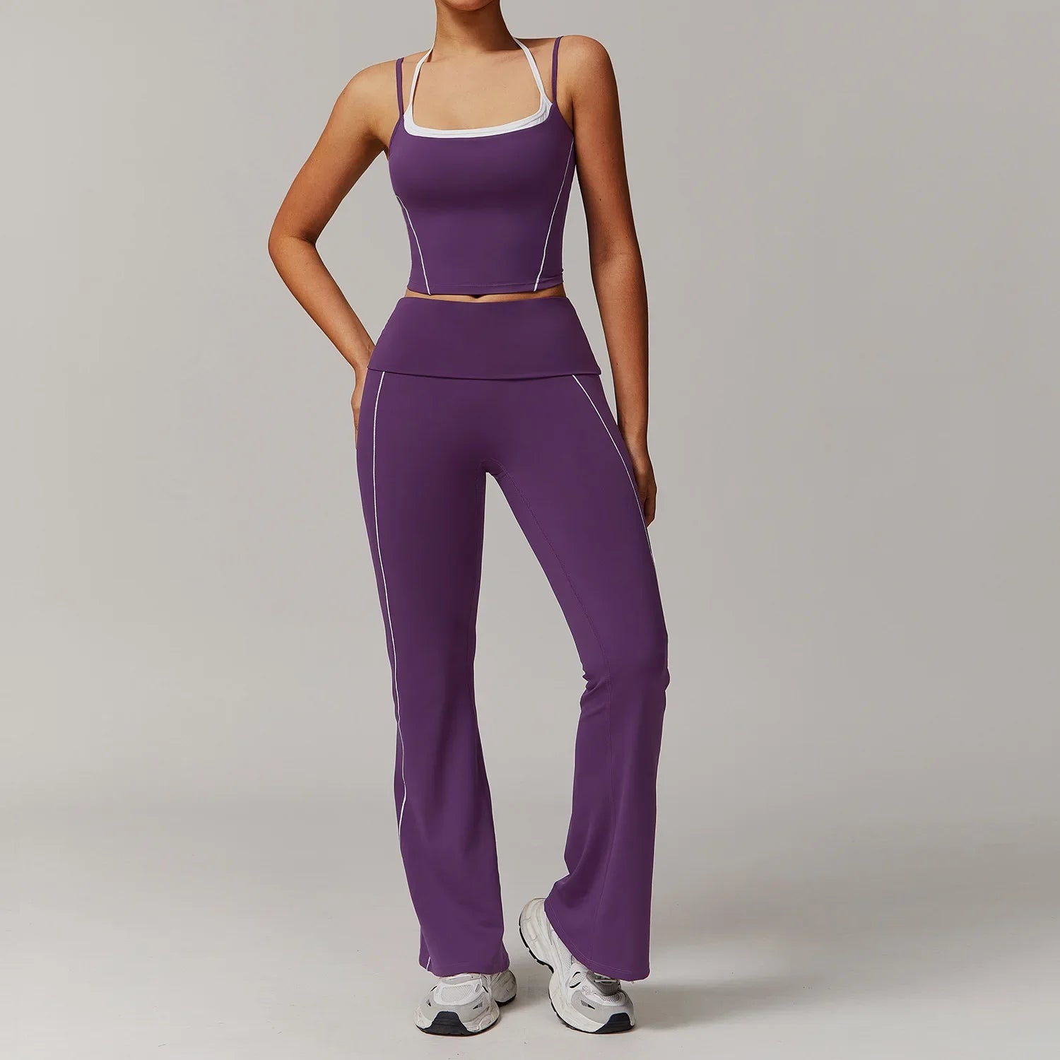 Seamless Yoga Set – High Waist