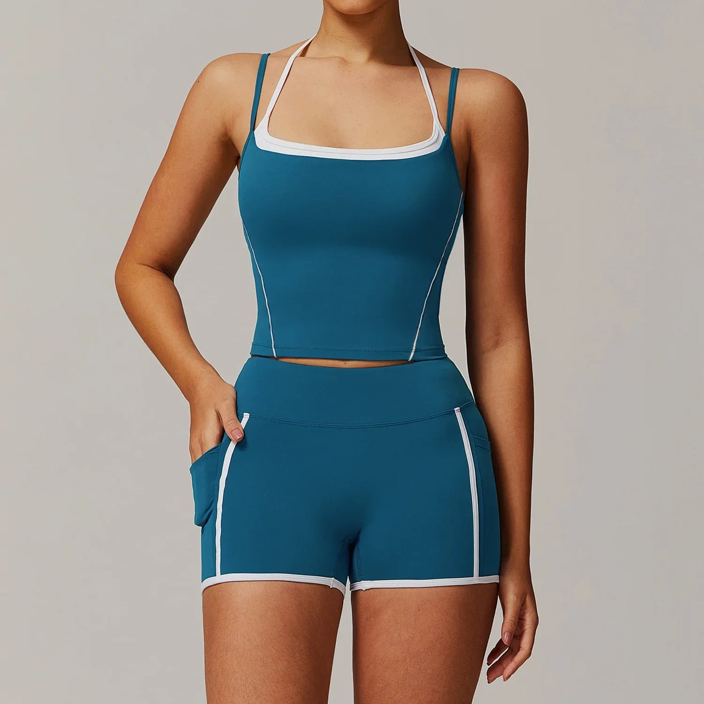 Seamless Yoga Set – High Waist