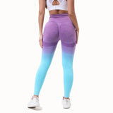 High-Waist Gradient Leggings